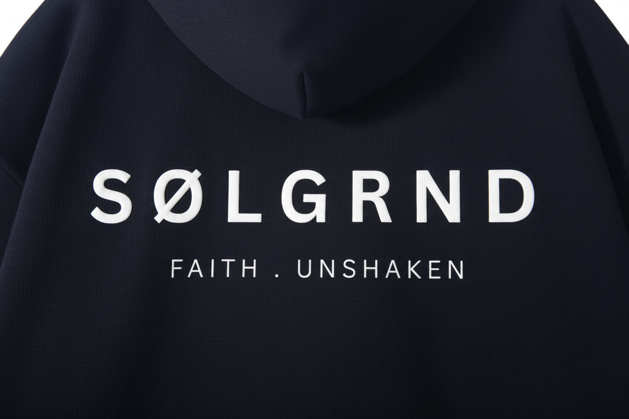 SØLGRND Premium Heavyweight Unisex Classic Logo Hoodie